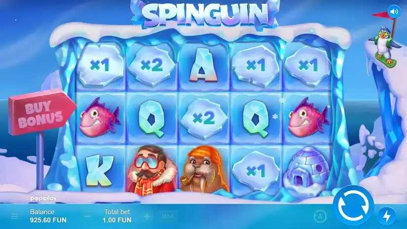 Spinguin slot screenshot 5