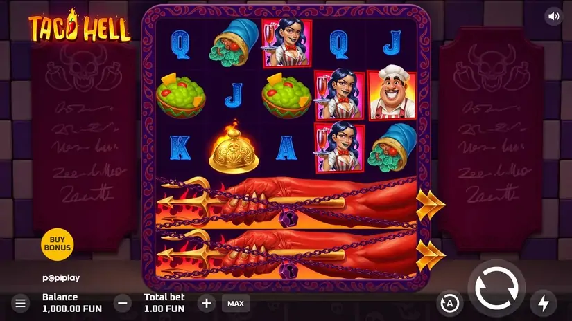 Taco Hell slot screenshot 1