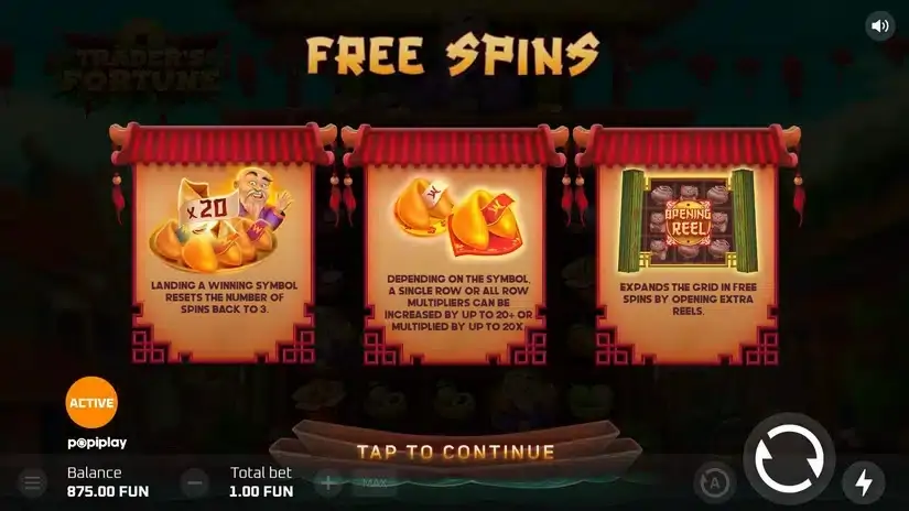 Trader’s Fortune slot screenshot 3