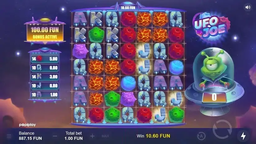 UFO Joe slot screenshot 4
