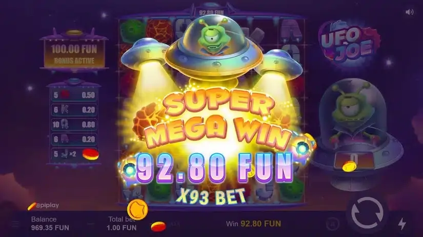 UFO Joe slot screenshot 5
