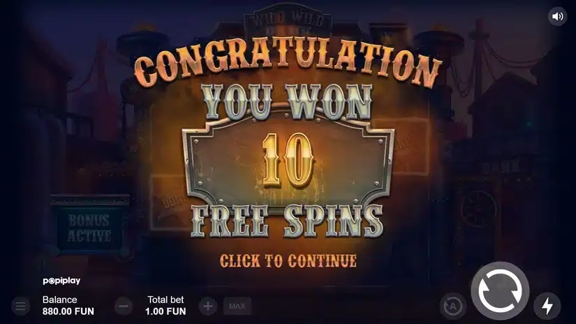 Wild Wild Bank slot screenshot 3