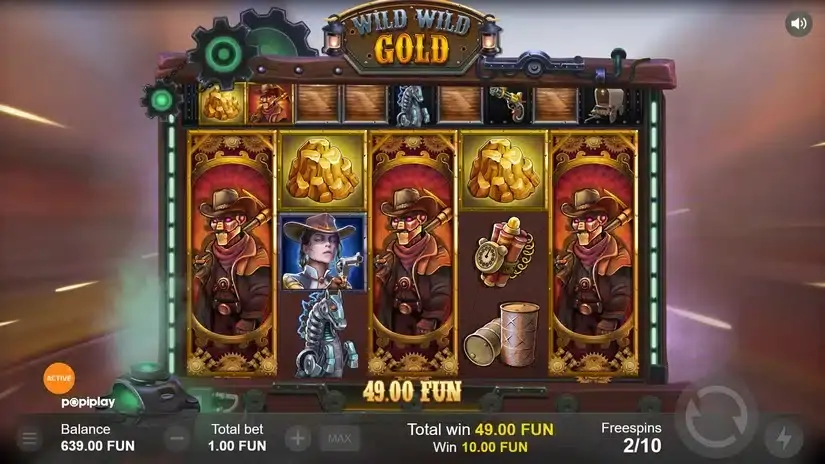 Wild Wild Gold slot screenshot 6
