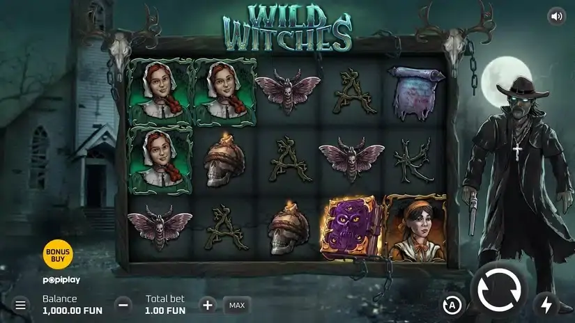 Wild Witches (Popiplay) slot screenshot 