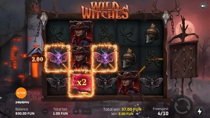 Wild Witches (Popiplay) slot screenshot 