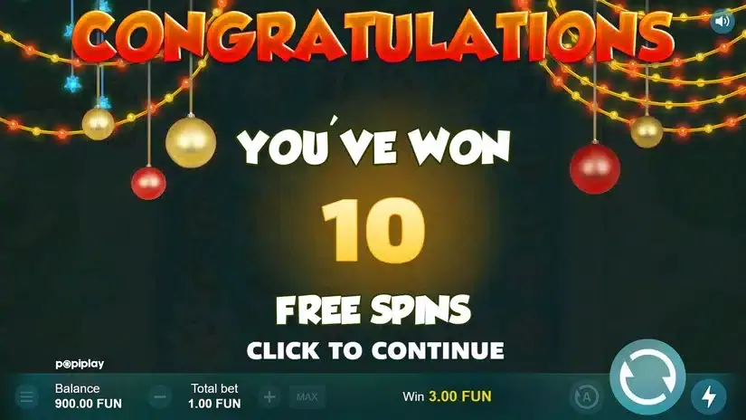 Xmas Crash slot screenshot 2