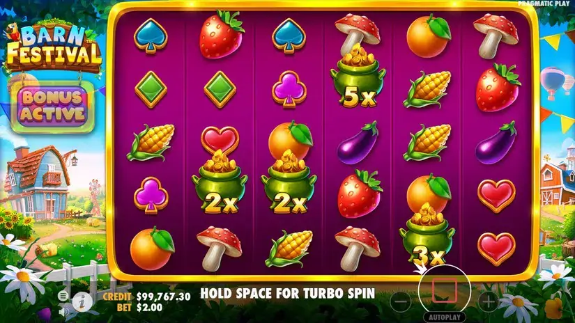 Barn Festival slot screenshot 3