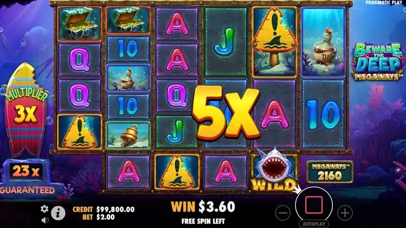 Beware The Deep Megaways slot screenshot 6