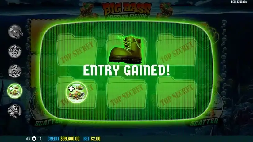 Big Bass Fishing Mission slot screenshot 3