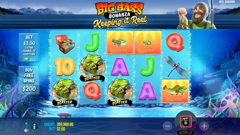 Big Bass – Keeping it Reel slot screenshot 2