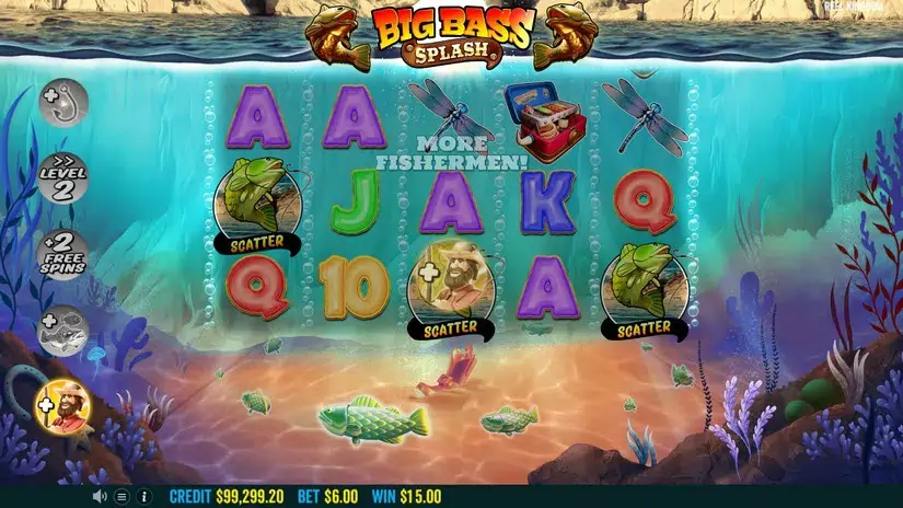 Big Bass Splash slot screenshot 4