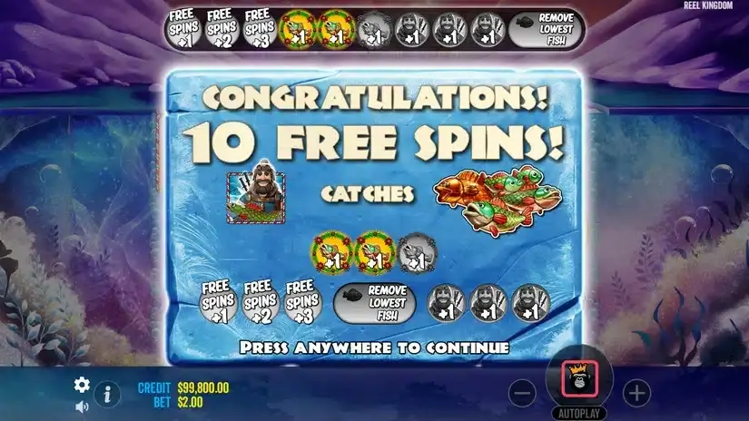 Big Bass Xmas Extreme slot screenshot 4