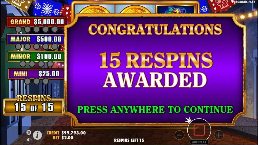 Big Juan slot screenshot 4