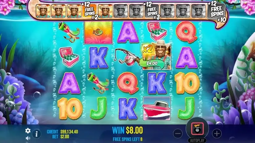 Bigger Bass Splash slot screenshot 