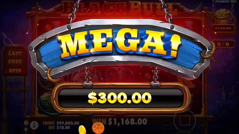 Black Bull slot screenshot 