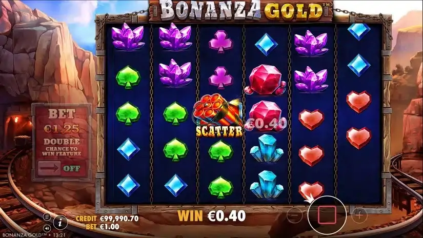 Bonanza Gold slot screenshot 