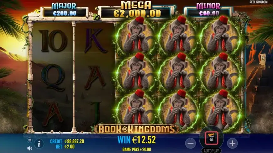 Book of Kingdoms slot screenshot 