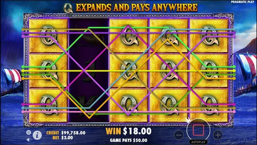 Book of Vikings slot screenshot 