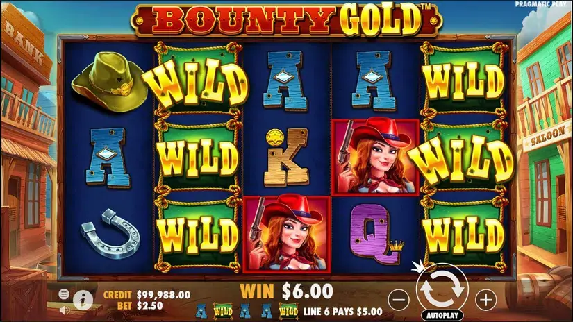 Bounty Gold slot screenshot 3