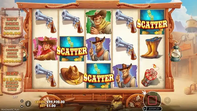 Bounty Hunter slot screenshot 2