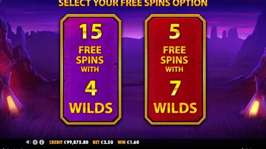Bronco Spirit slot screenshot 4