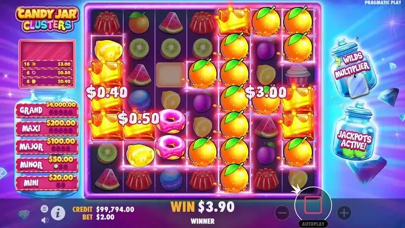 Candy Jar Clusters slot screenshot 3