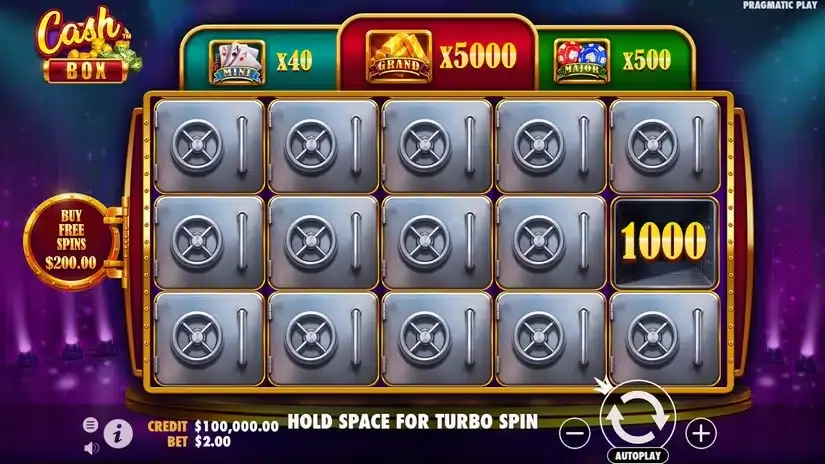Cash Box slot screenshot 