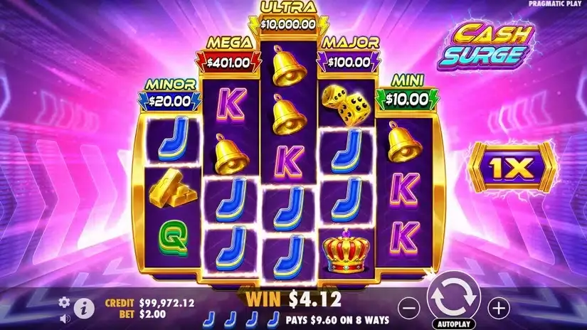 Cash Surge slot screenshot 2
