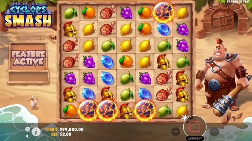 Cyclops Smash slot screenshot 3