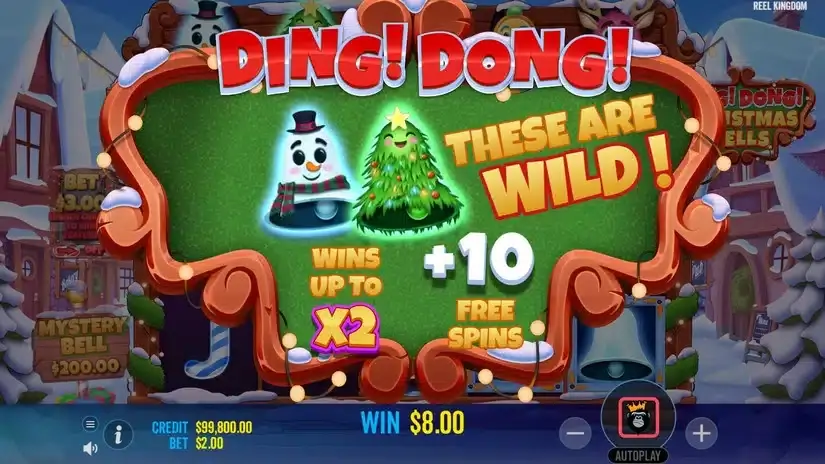 Ding Dong Christmas Bells slot screenshot 3