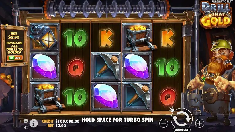 Drill that Gold slot screenshot 1