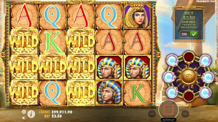 Eye of Cleopatra slot screenshot 4