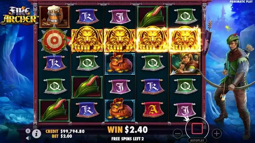 Fire Archer slot screenshot 5