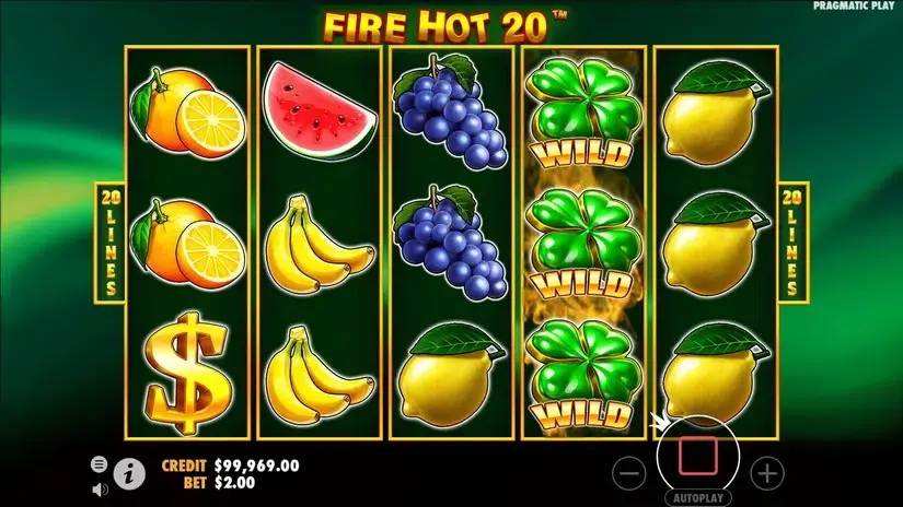 Fire Hot 20 slot screenshot 3