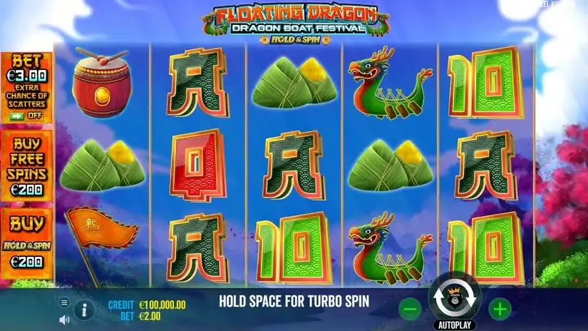 Floating Dragon – Dragon Boat Festival slot screenshot 