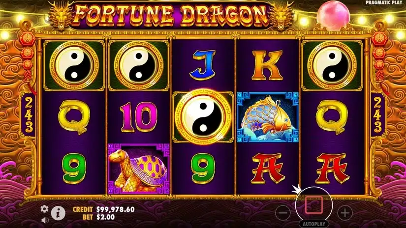 Fortune Dragon slot screenshot 3