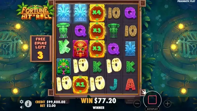 Fortune Hit’n Roll slot screenshot 