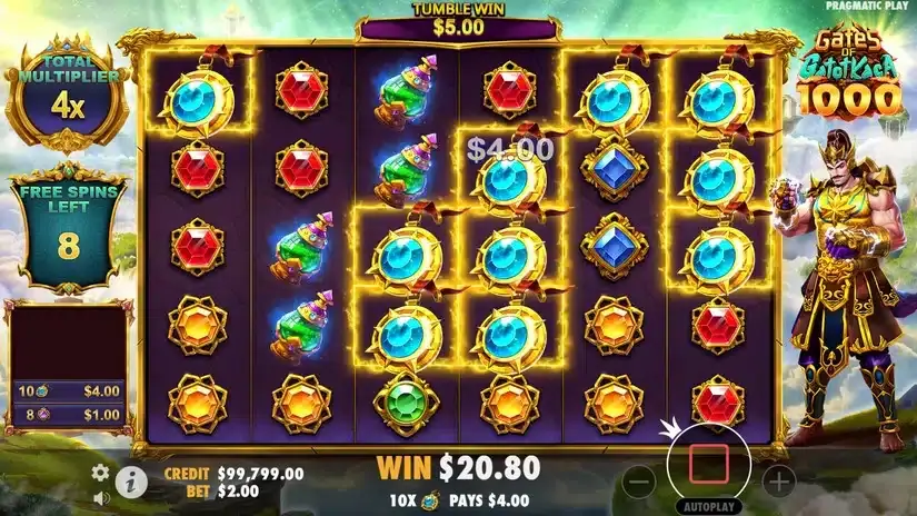 Gates of Gatot Kaca 1000 slot screenshot 5