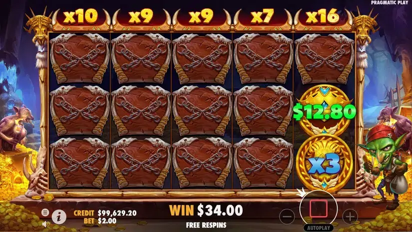 Goblin Heist Powernudge slot screenshot 6