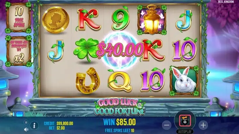 Good Luck & Good Fortune slot screenshot 