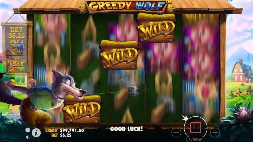 Greedy Wolf slot screenshot 5