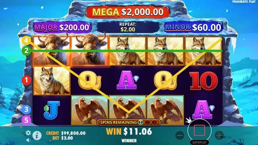 Himalayan Wild slot screenshot 