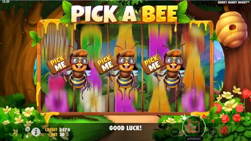Honey Honey Honey slot screenshot 4