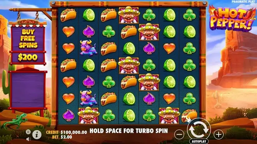 Hot Pepper slot screenshot 