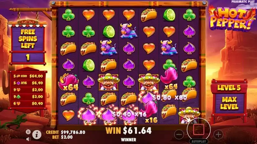 Hot Pepper slot screenshot 6