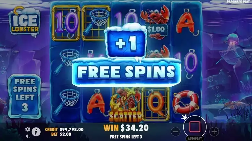Ice Lobster slot screenshot 5