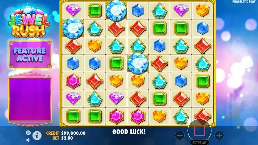 Jewel Rush slot screenshot 4