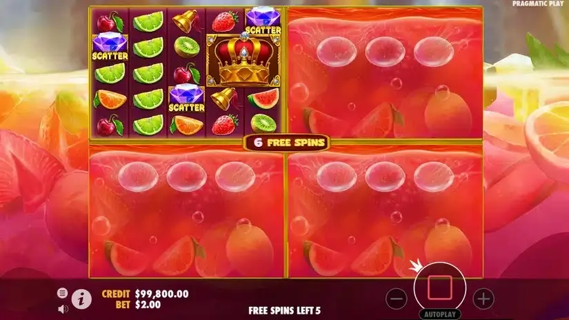 Juicy Fruits Multihold slot screenshot 4