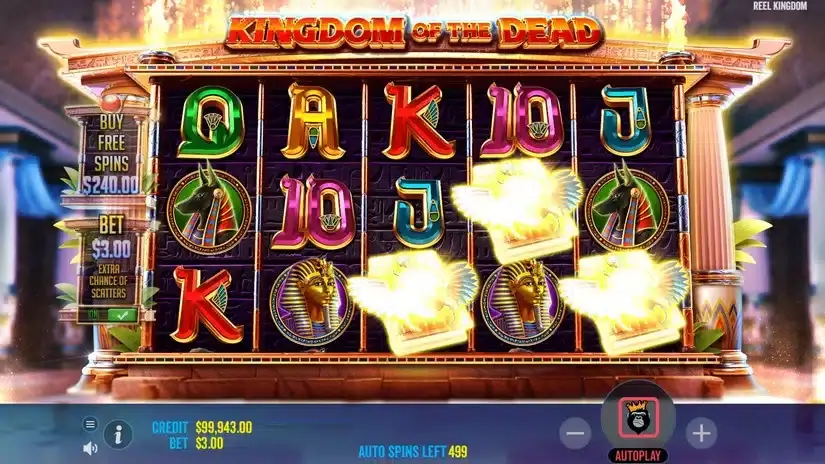 Kingdom of The Dead slot screenshot 3