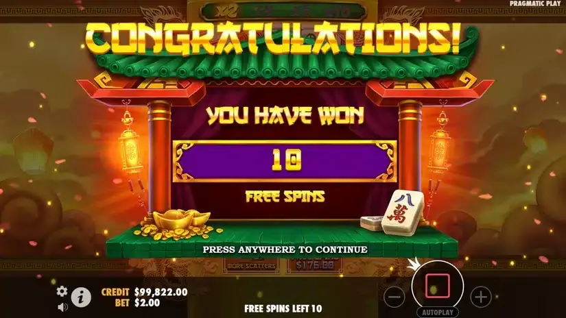 Mahjong Wins 2 slot screenshot 3